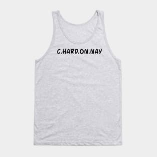 Chardonnay Wine Tee Tank Top